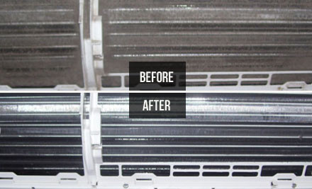 Airmate Before and after servicing image Airmate | Befor / After Servicing